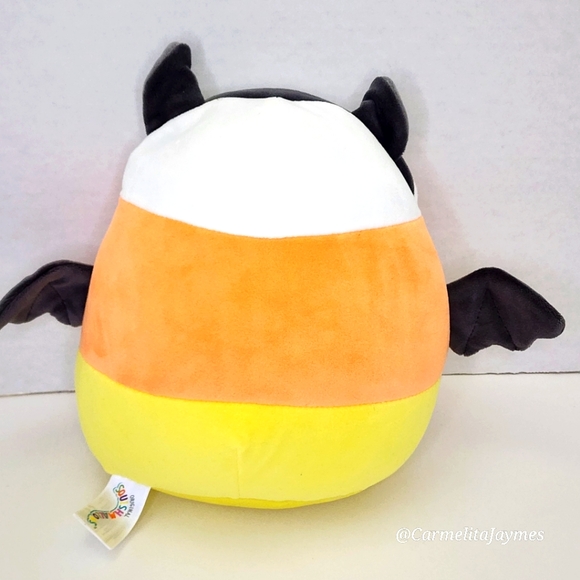 🎃 DELIE 🦇 Candy Corn Bat Halloween 2022 Original Squishmallow ☆ NWT ☆ - Picture 5 of 8
